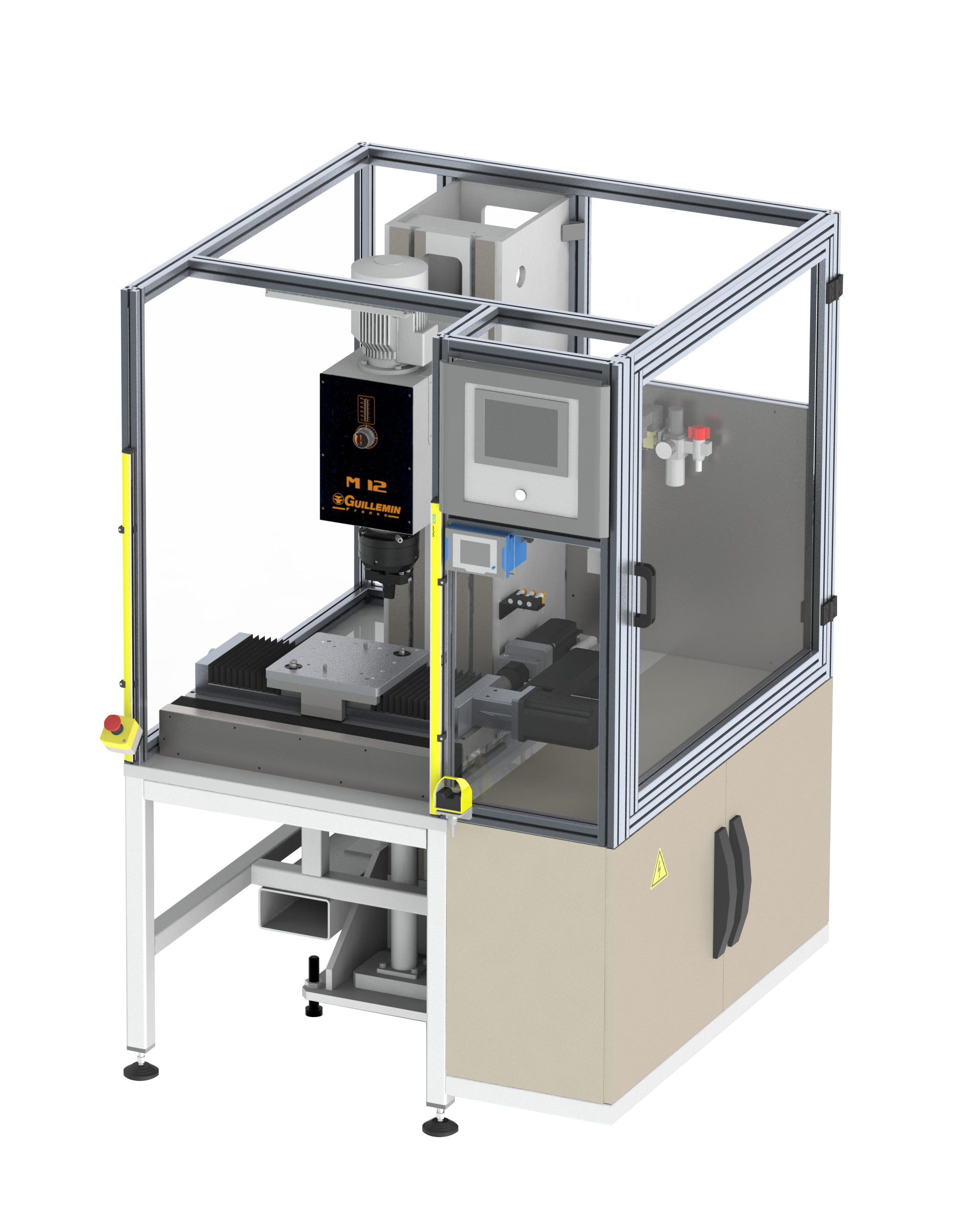 Type B riveting center